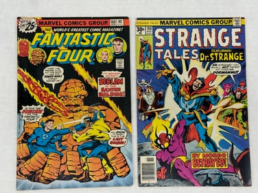 FANTASTIC FOUR #169 AND STRANGE TALES #188