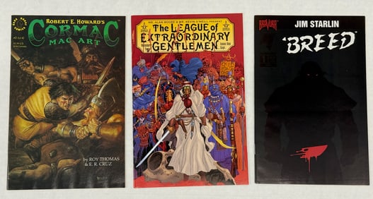 3 LEDGENDARY COMICS