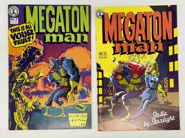 MEGATON MAN #3 AND #4