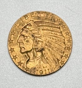 1911 GOLD Indian Head Eagle