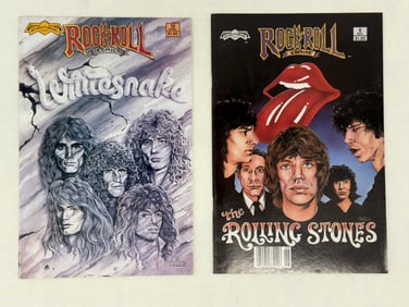 ROCK AND ROLL COMICS WITH THE ROLLING STONES