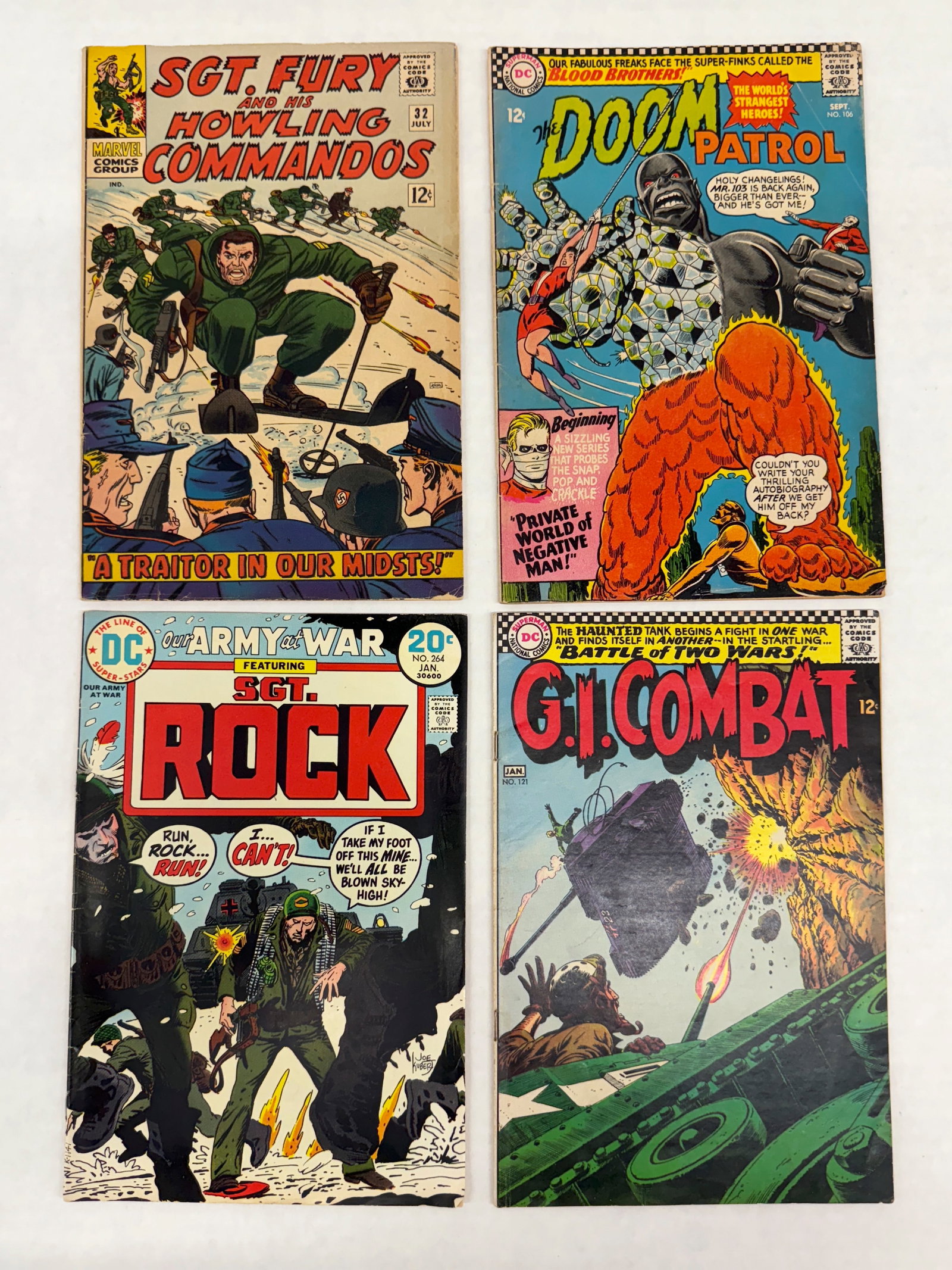 ARMY COMIC SET OF 4 (1 of 1)