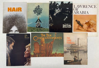 SET OF 7 Movie Souvenir Books