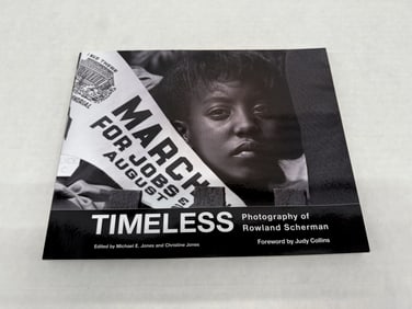 TIMELESS - THE PHOTOS OF ROWLAND SCHERMAN - BEATLES - SIGNED