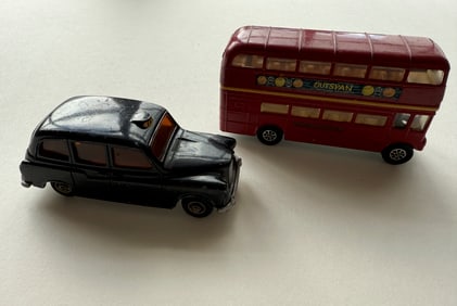 TWO LONDON VEHICLES - COLLECTOR ITEMS
