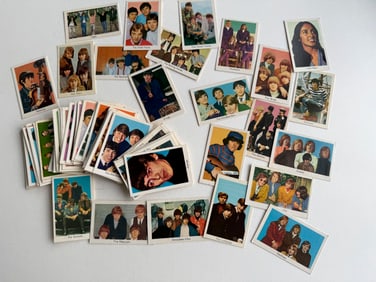 VINTAGE BAND CARDS FROM ENGLAND