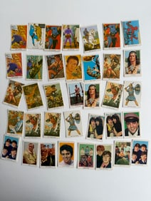 1978 Swedish Samlarsaker CARD SET - WITH Fantomen (The Phantom) The Phantom Fantomen.  SPIDER-MAN