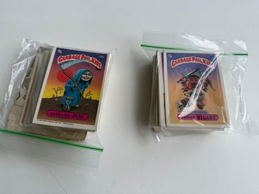 125 GARBAGE PAIL KIDS CARDS / STICKERS