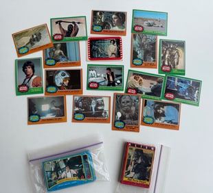 ORIGINAL 1977 STAR WARS AND OTHER CARD SETS