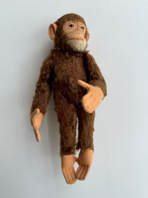 Vintage Steiff JOCKO Mohair Monkey 11 Inch Germany Plush Stuffed