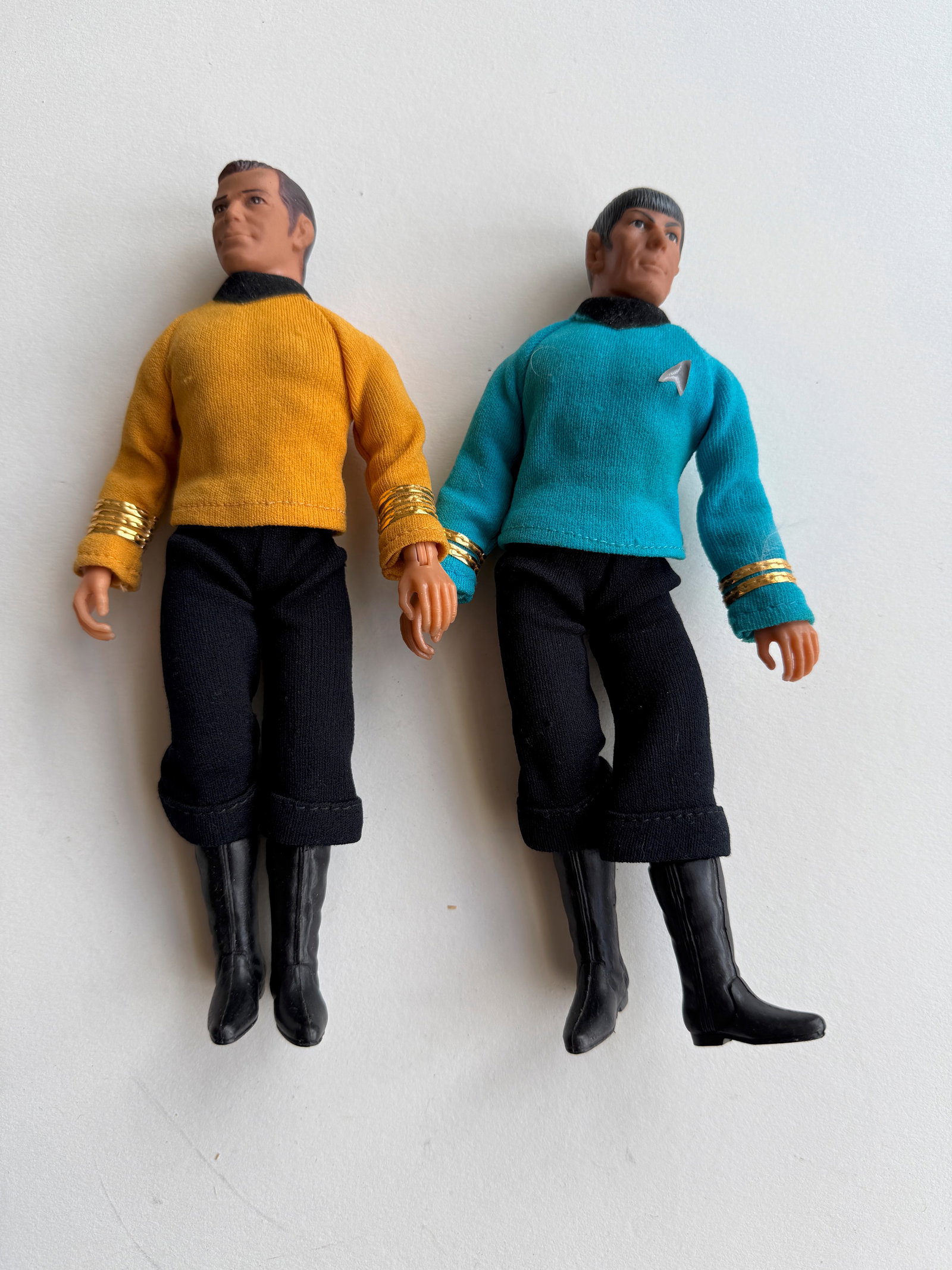 RARE MEGO 1974 STAR TREK CHARACTERS - CAPT. KIRK & SPOCK (1 of 2)