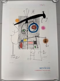Kenwood Artist Series Print - Man with a Balance by Joan Miró (1987)