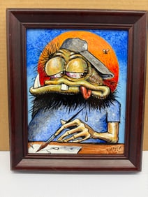 ORIGINAL STANLEY MOUSE PAINTING - FRAMED