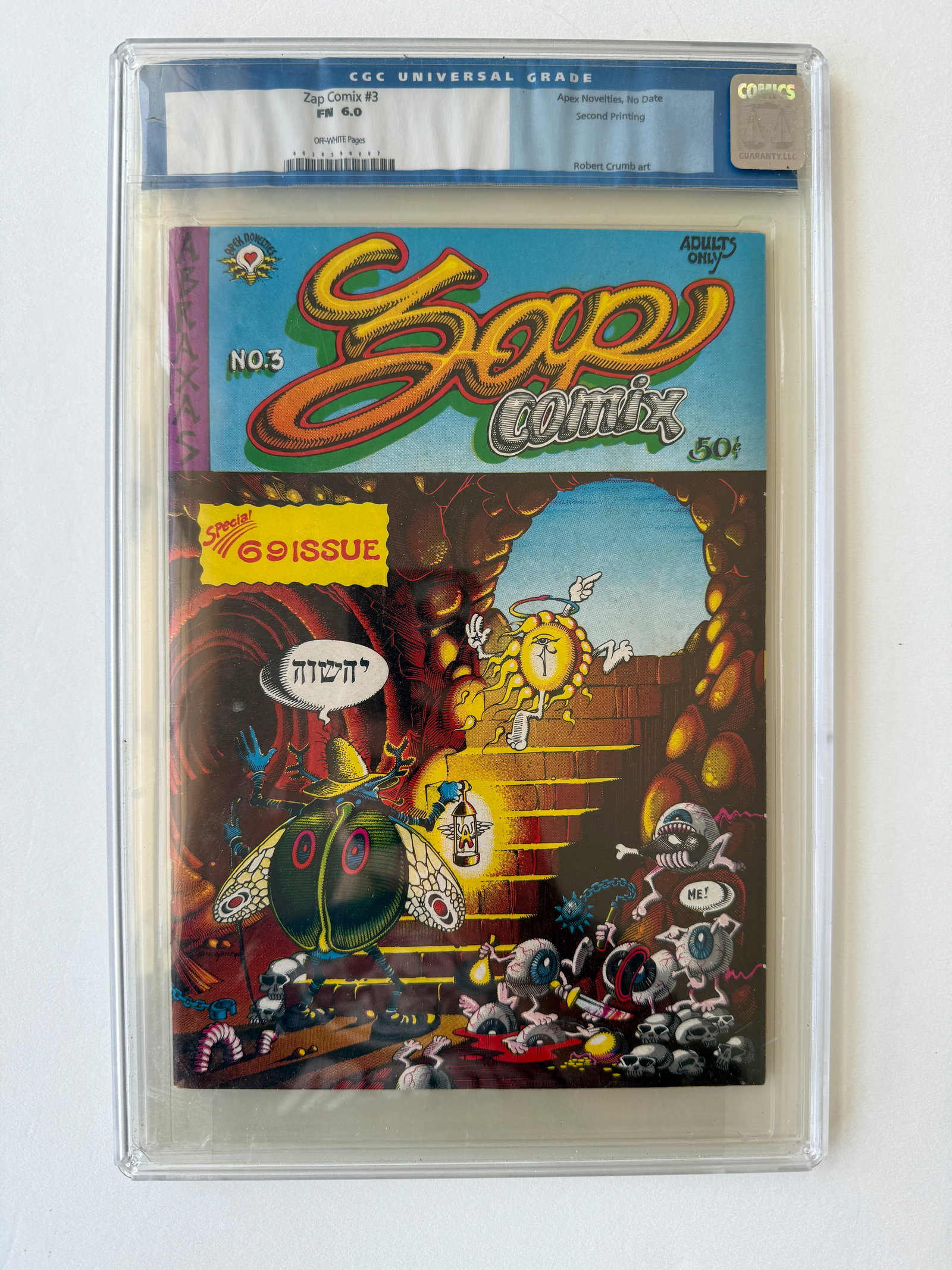 ZAP COMIX #3 - UNDERGROUND COMIX GRADED 6.0 (1 of 2)