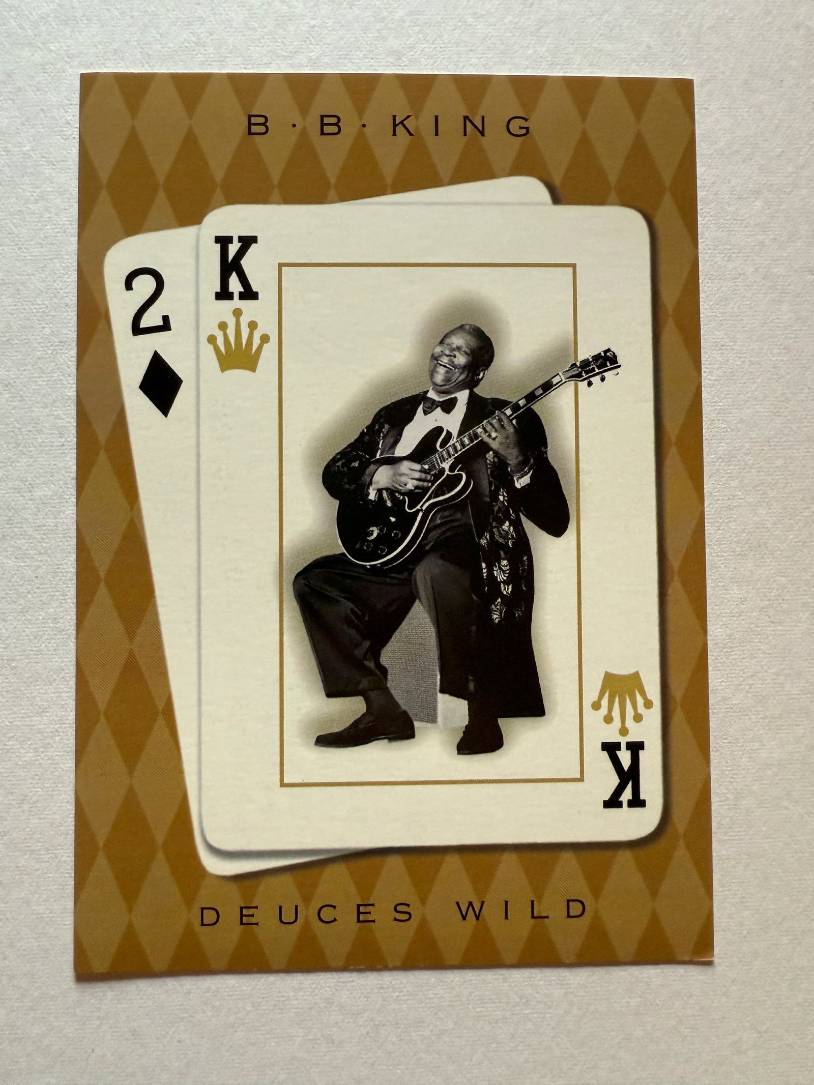 BB KING DUECES WILD 1997 promo post card (1 of 2)