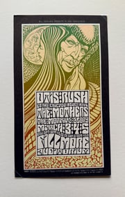 OTIS RUSH - THE MOTHERS - POSTCARD. BG53