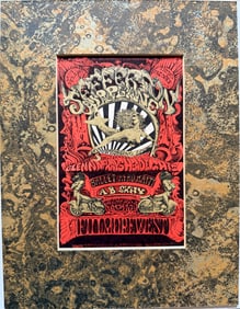 JEFFERSON AIRPLANE POSTCARD - PRE-MATTED - BG142