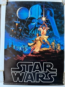 STAR WARS POSTER 3 - THE MOST FAMOUS VERSION ! Hildebrandt art
