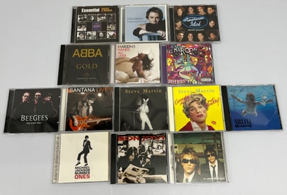 14 VAROUS MUSIC CDS