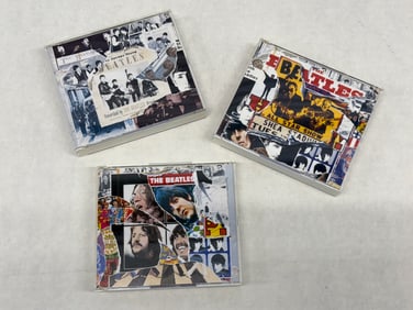 RARE BEATLES ANTHOLOGY SETS 1, 2 AND 3