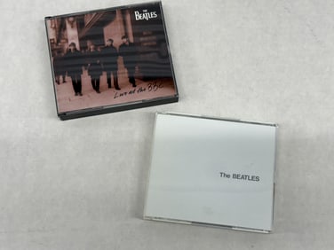 AWESOME BEATLES WHITE ALBUM CD AND LIVE AT THE BBC CD