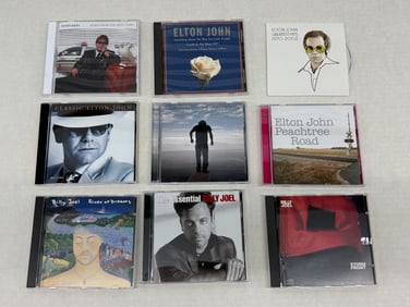 ELTON JOHN AND BILLY JOEL CD SET
