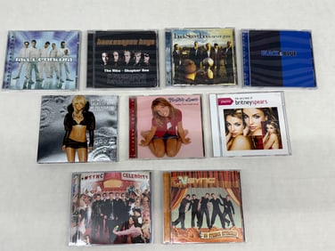 BACKSTREET BOYS - BRITNEY SPEARS - NSYNC CD COLLECTION