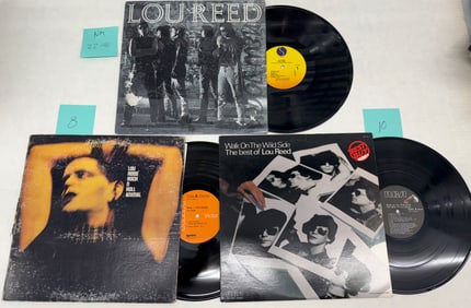 LOU REED SET OF ALBUMS