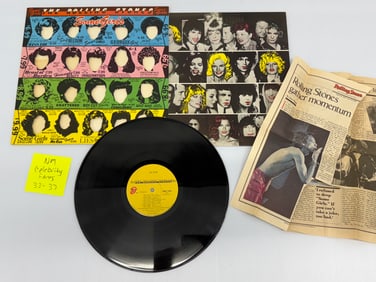 ROLLING STONES - SOME GIRLS - CELEBRITY FACES