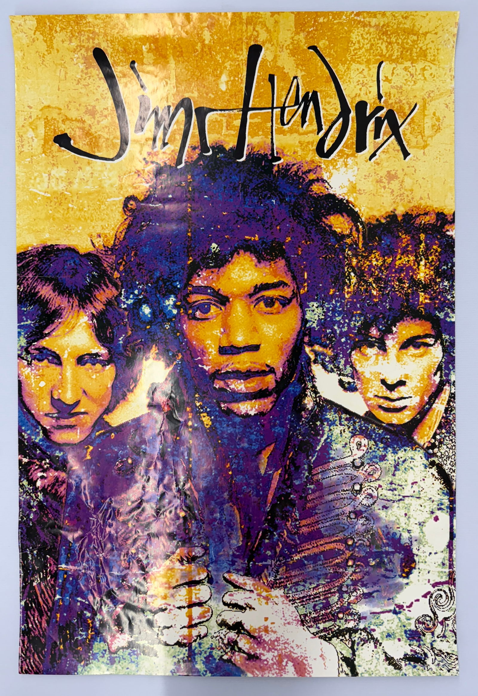 JIMI HENDRIX - RECORD STORE MERCH POSTER (1 of 1)