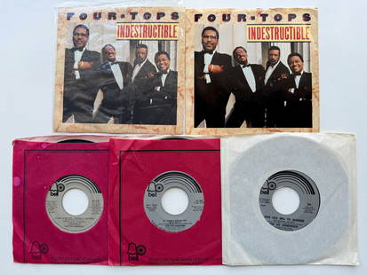 THE FOUR TOPS - THE FIFTH DIMENSION: INDESTRUCTIBLE. ONE LESS BELL TO ANSWER.