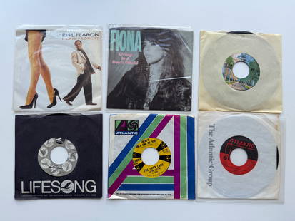 LETTER F VARIOUS SET 1: PHIL FEARON. FIONA. FOUR SEASONS DECEMBER 1963. THE FOUR LADS