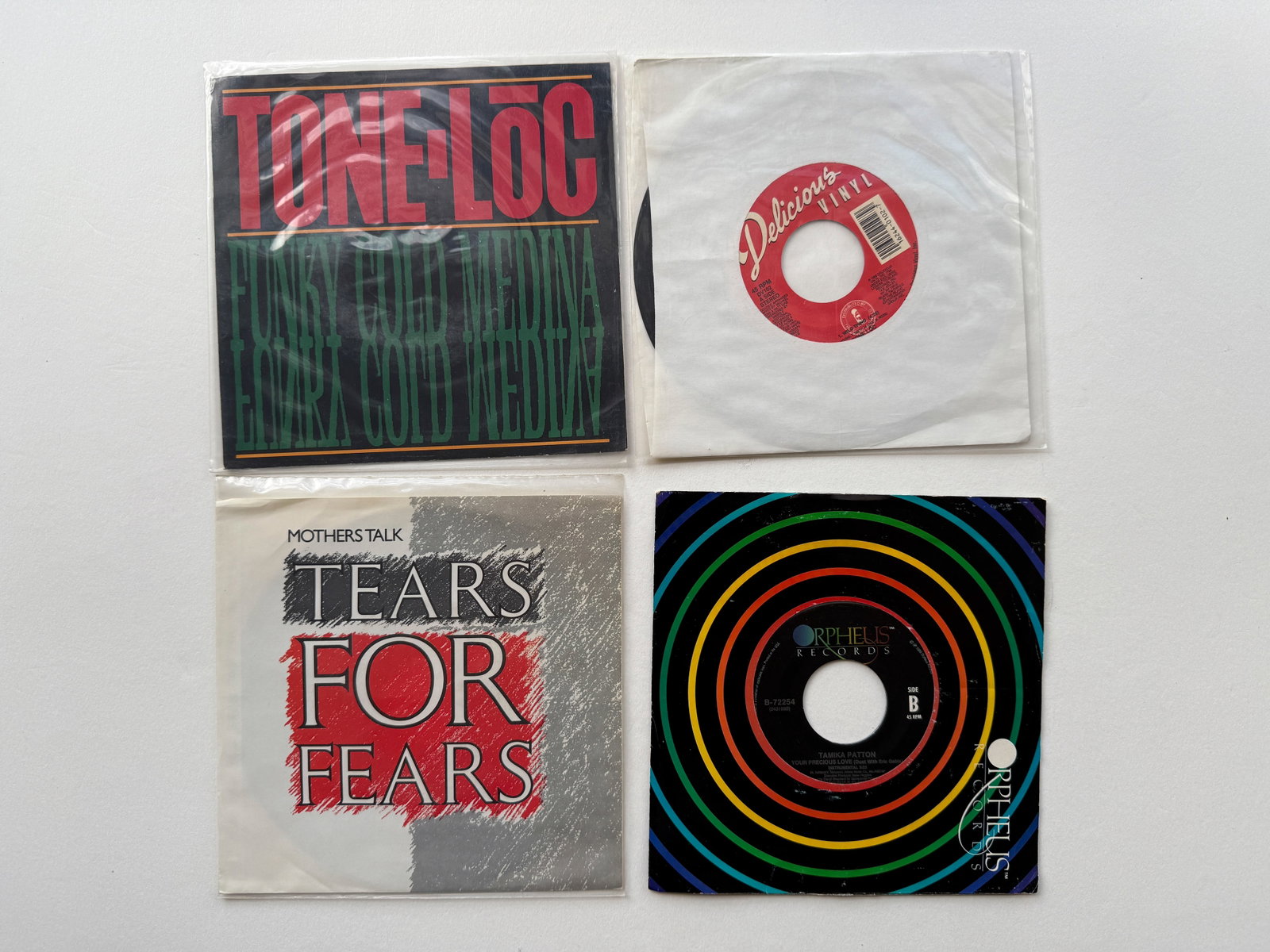 TONE-LOC & TEARS FOR FEARS: FUNKY COLD MEDINA. WILD THING. MOTHERS TALK. TAMIKA PATTON