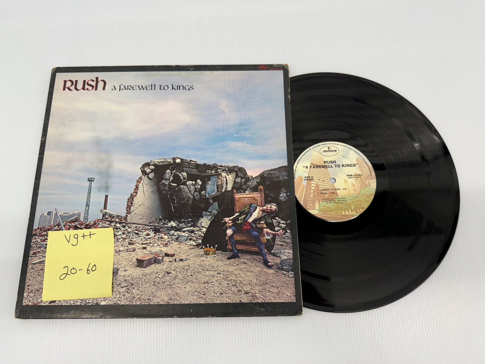 Rush - A Farewell To Kings: Rush - A Farewell To Kings. Mercury - SRM-1-1184