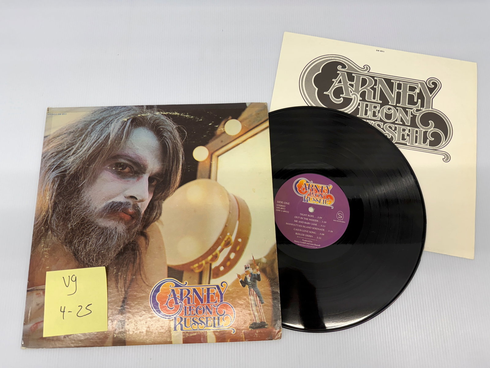 Leon Russell - Carney: Leon Russell - Carney. Shelter Records - SW-8911