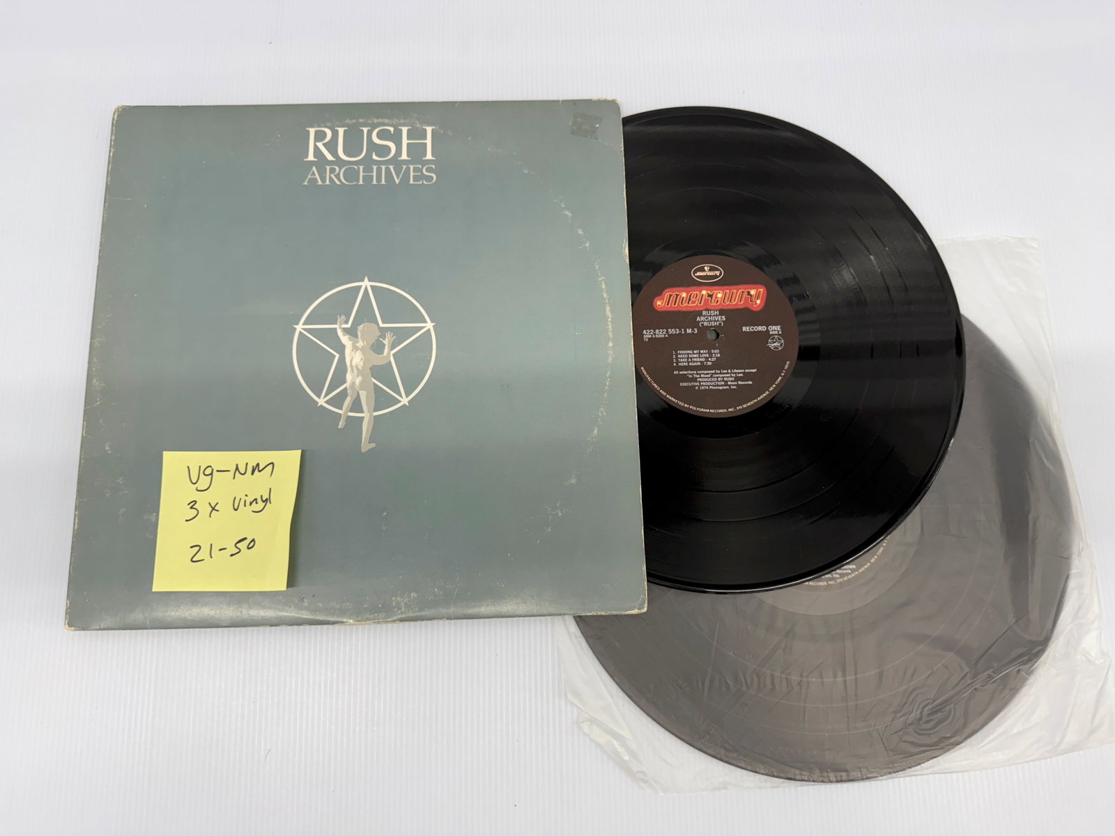 Rush - Archives: Rush - Archives. 3 x vinyl. Mercury - 422-822553-1 M-3.