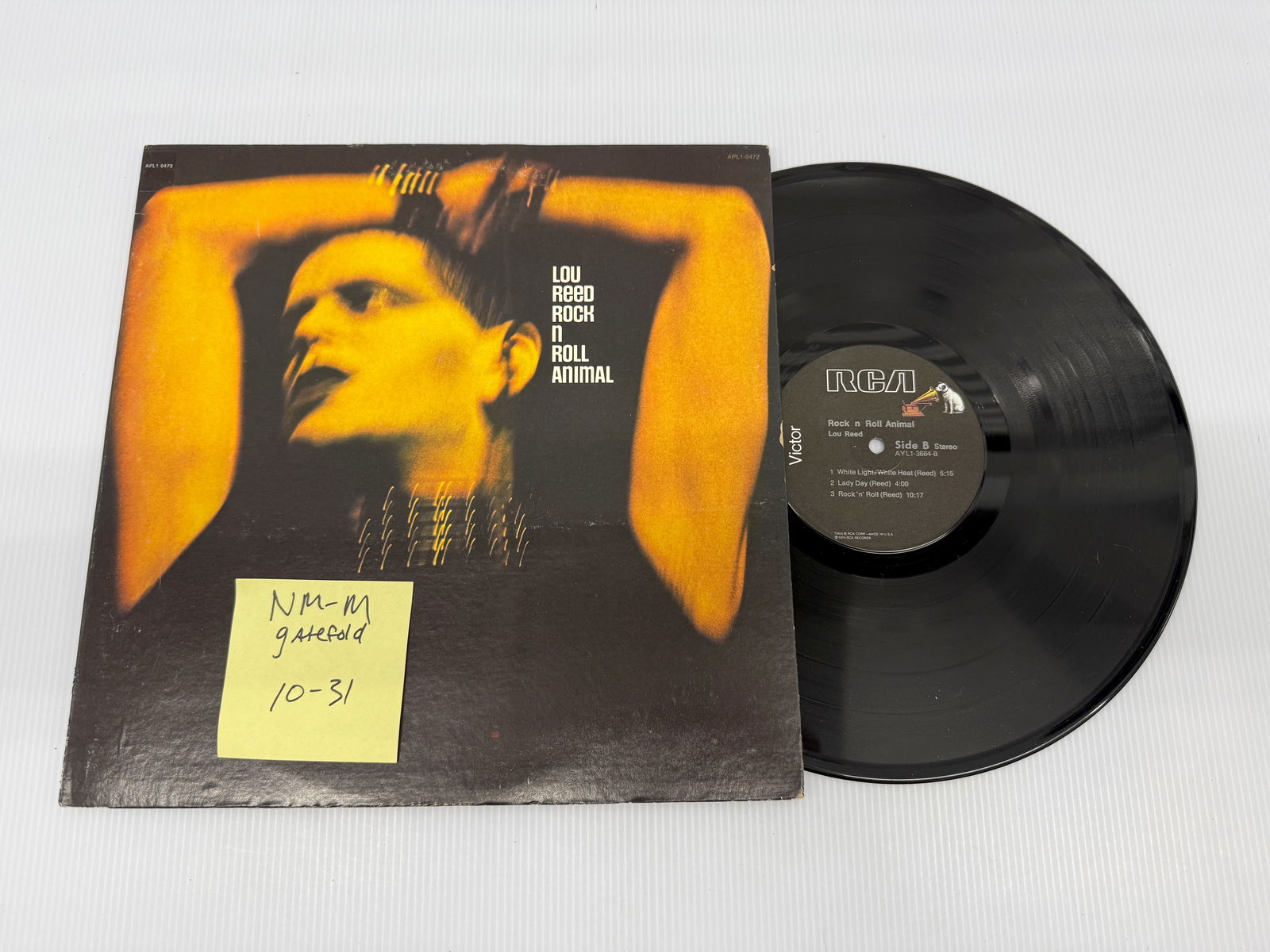 Lou Reed - Rock N Roll Animal: Lou Reed - Rock N Roll Animal. RCA - AYL1-3664.