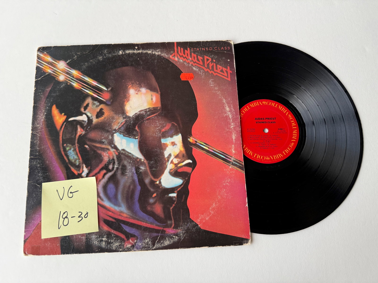 Judas Priest - Stained Class: Judas Priest - Stained Class. Columbia - JC 35296