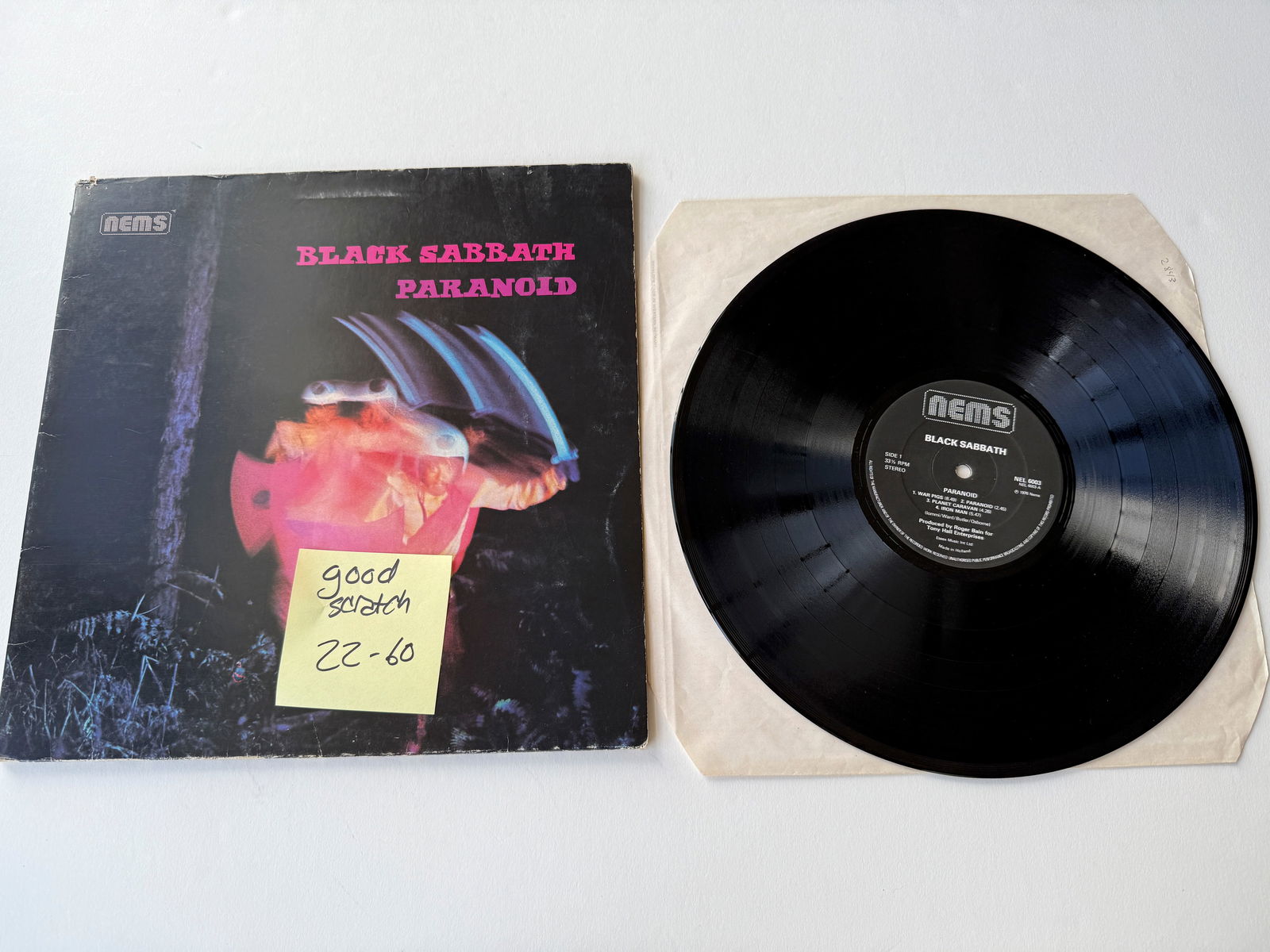 Black Sabbath - Paranoid (1 of 1)