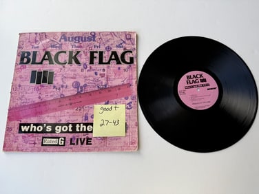 Black Flag - Who's Got The 10½?