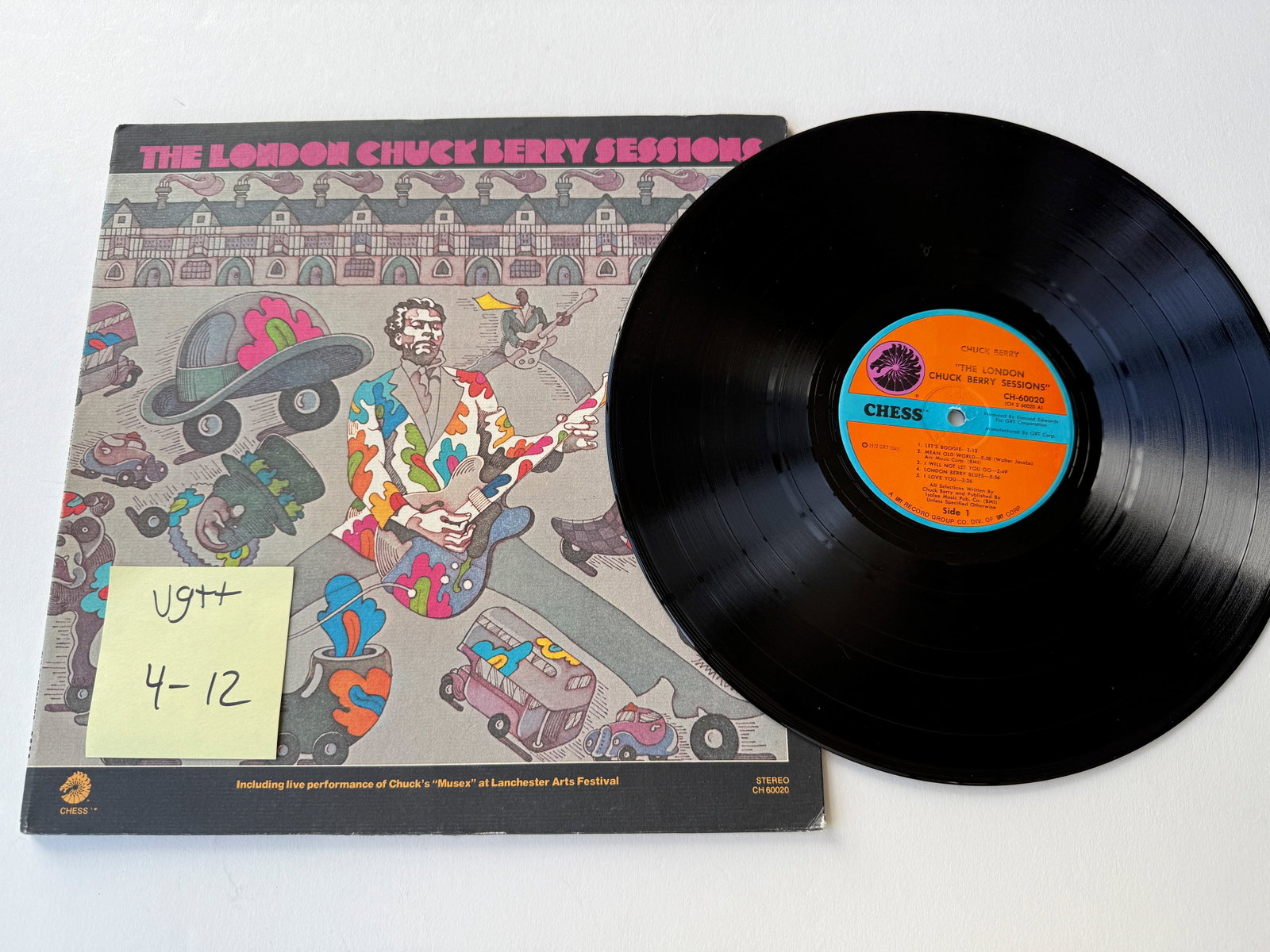 Chuck Berry - The London Chuck Berry Sessions: Chuck Berry - The London Chuck Berry Sessions. Chess - CH-60020.