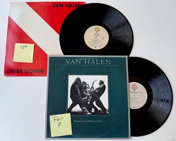 Van Halen - Diver Down & Women and Children First