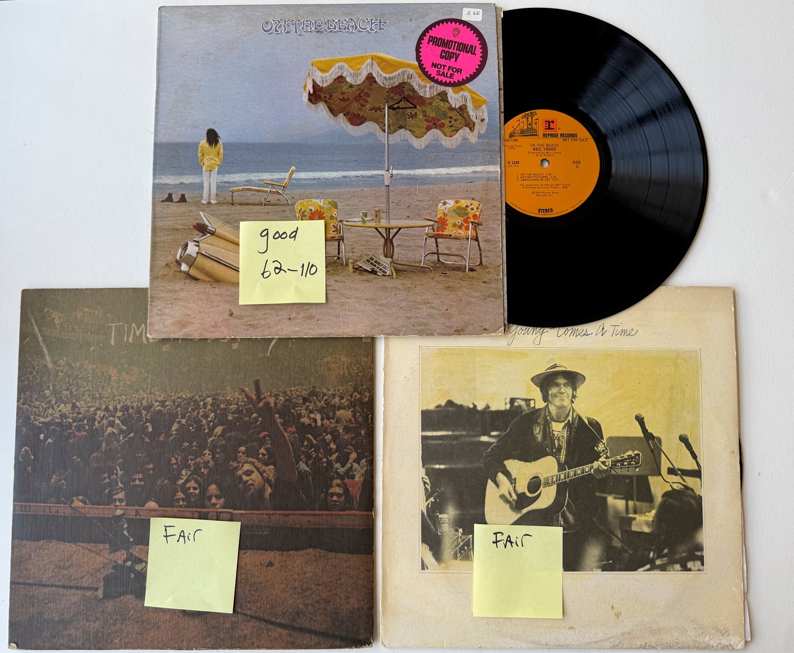 Neil Young - On The Beach PROMO and others: Neil Young - On The Beach PROMO and others