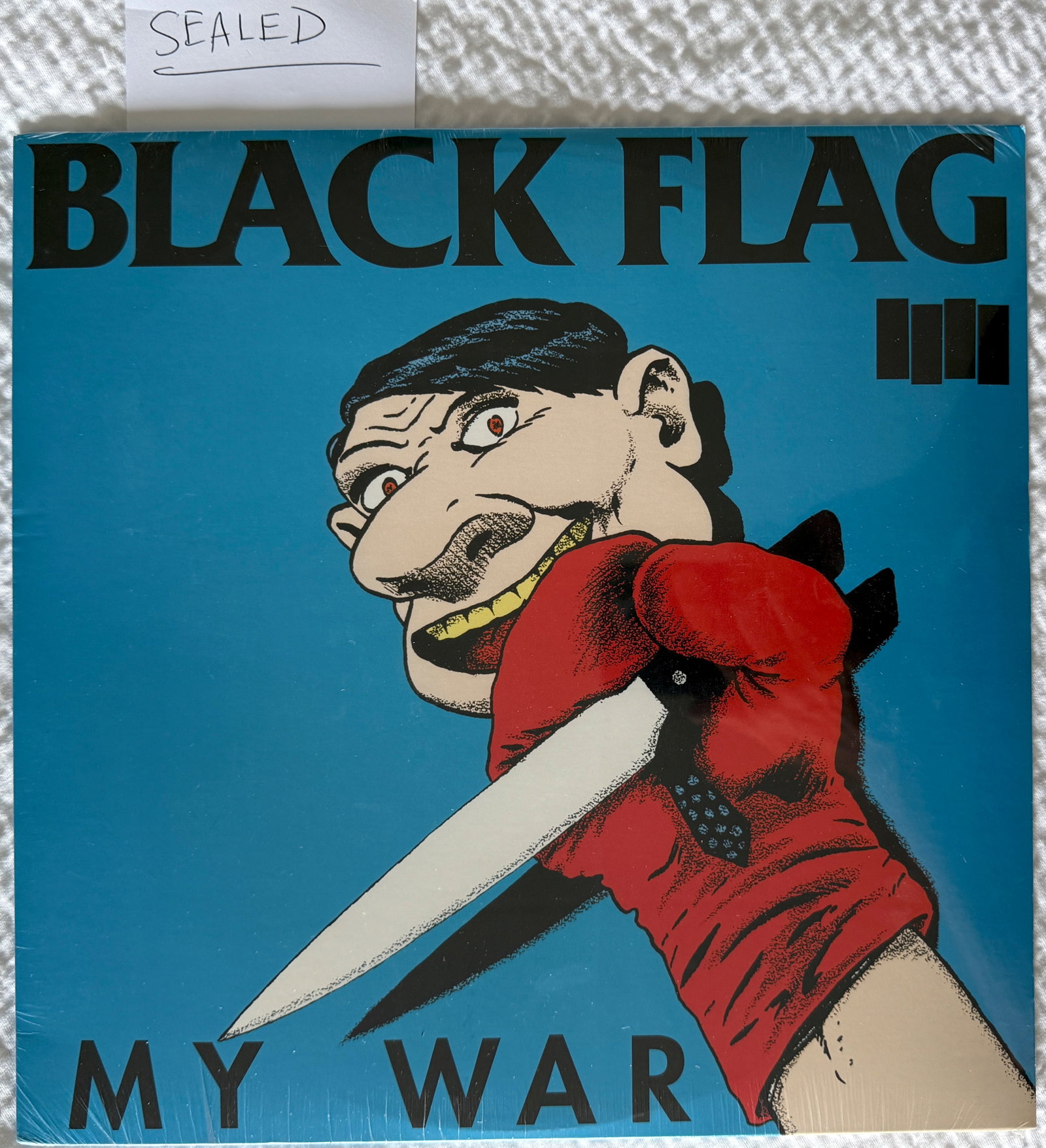 SEALED - Black Flag – My War - SEALED - REPRESS WITH BARCODE: SEALED - Black Flag – My War - SEALED. - REPRESS WITH BARCODE ON REVERSE. hardcore punk. Black Flag was one of America's first hardcore punk bands. They emerged from Southern California to gain inte
