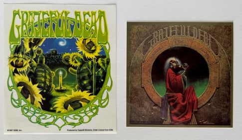 GRATEFUL DEAD STICKER SET 1