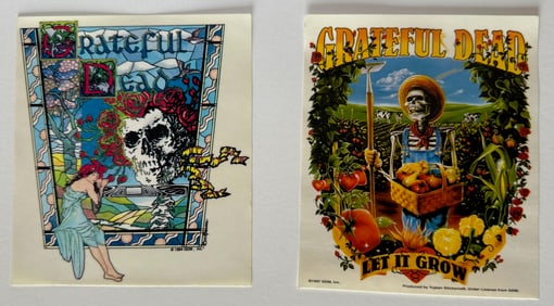 GRATEFUL DEAD STICKER SET 4