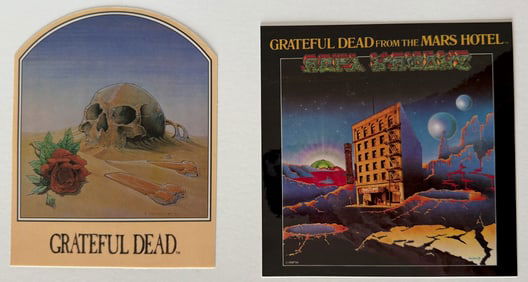 GRATEFUL DEAD STICKER SET 5