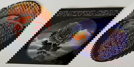 GRATEFUL DEAD STICKER SET 6