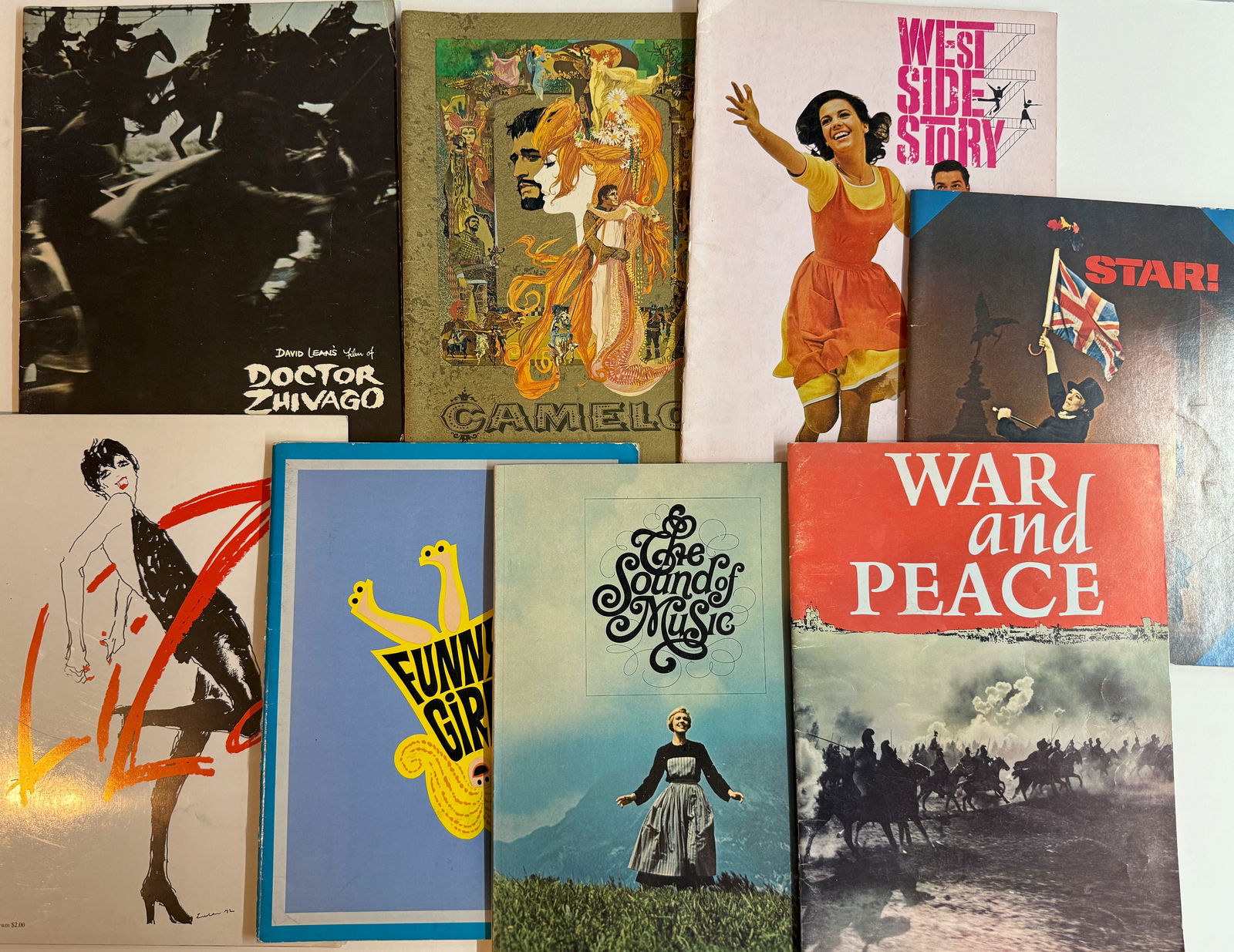 VINTAGE 1960s MOVIE POSTER PROGRAMS - RARE (1 of 2)