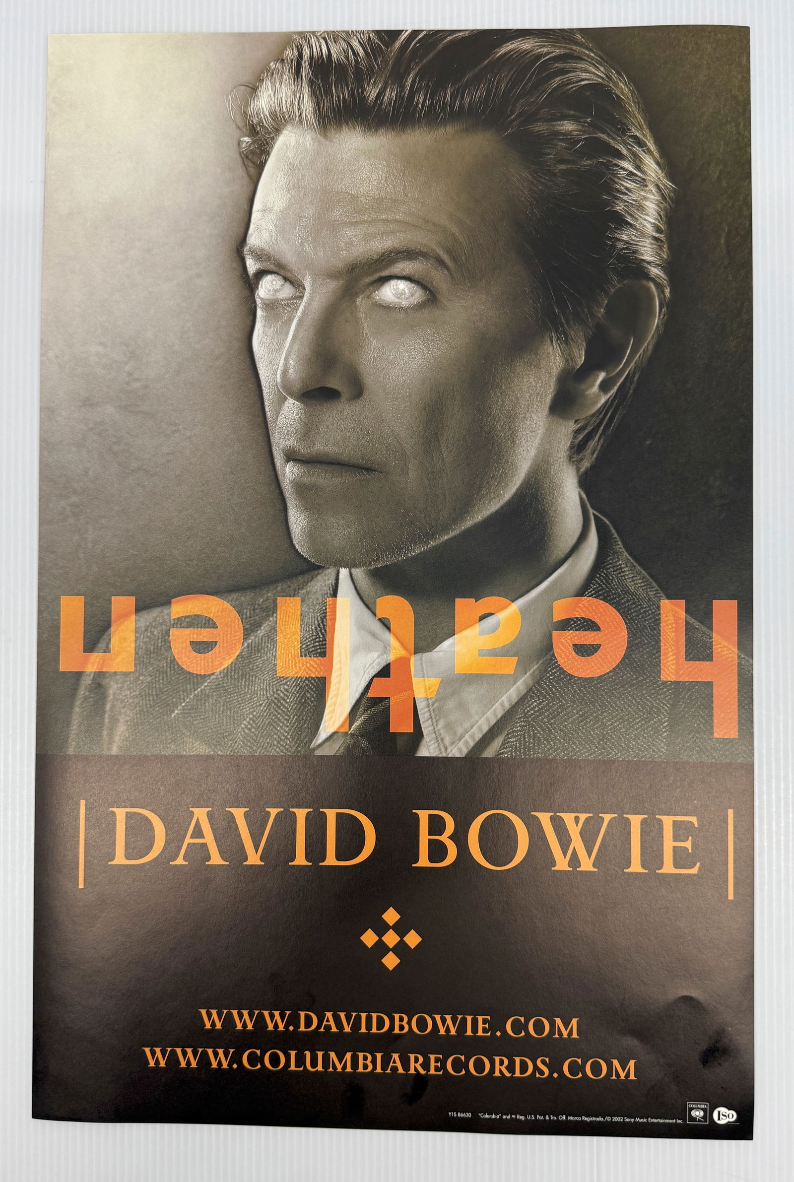 DAVID BOWIE RECORD STORE PROMO POSTER (1 of 1)
